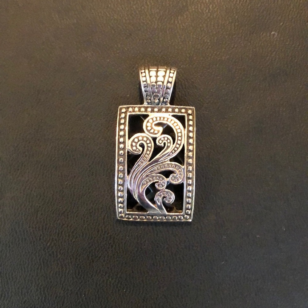 Retired Silpada Paisley Sterling Silver Pendant